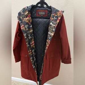 Pendleton Bridgeport-Hooded trench coat